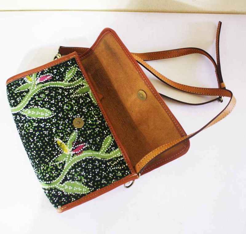 Citra Light Green Kantil Batik Clutch - Image 2