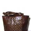 Andari Kawung Batik Leather Tote Bag - Image 5